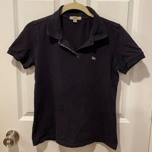 Burberry London Classic Black Polo Shirt
